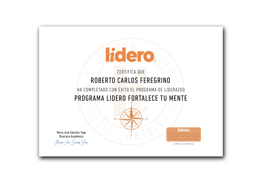 diploma curso liderazgo fortalece tu mente