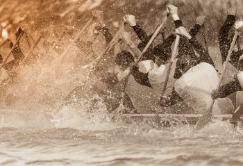 Close,Up,Of,Rowing,Team,Race,With,Vintage,Color,Tone